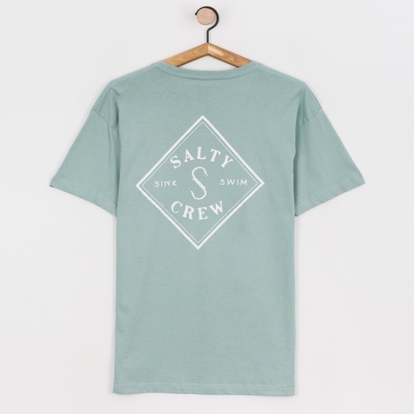 Salty Crew Tops - Women's Turquoise Salty Crew Short Sleeve T-Shirt